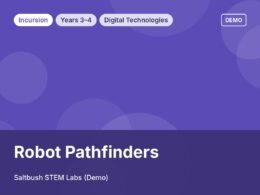 Robot Pathfinders: Years 3–4 incursion