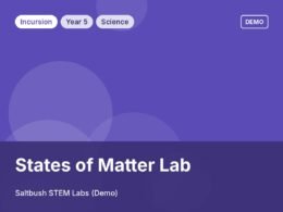 States of Matter Lab: Year 5 incursion